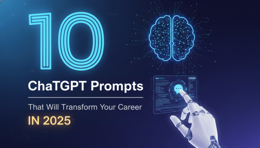 10 ChatGPT Prompts That Will Transform Your Career in 2025